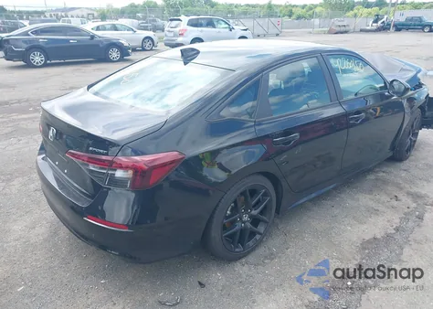 2025 Honda Civic Sport z USA, uszkodzony, nr VIN 2HGFE2F5XSH542314